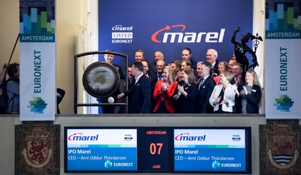 Marel lists on Euronext Amsterdam